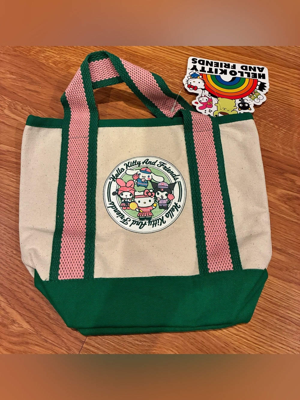 New Hello Kitty & Friends Girls Mini Tote Bag